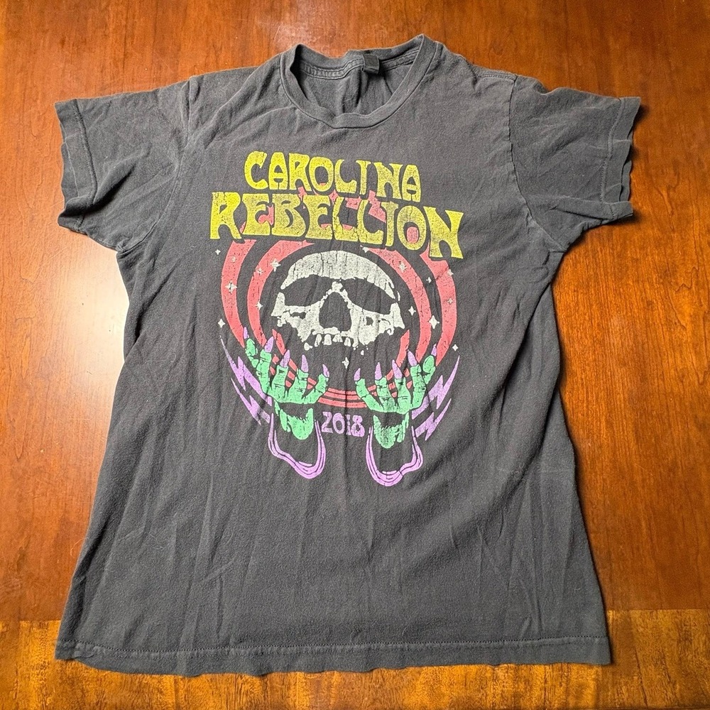 2018 Carolina Rebellion Festival Double Sided Band Tee